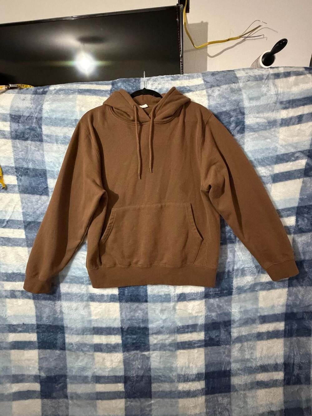 Reflex Brown Pullover Hooded Sweatshirt